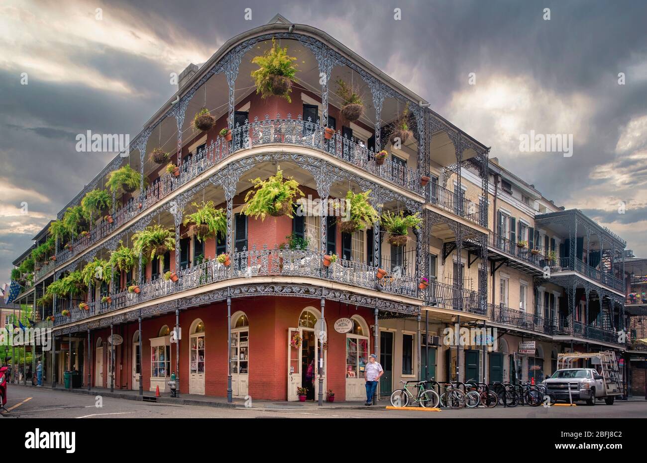 La LaBranche House a Royal Street a New Orleans Foto Stock