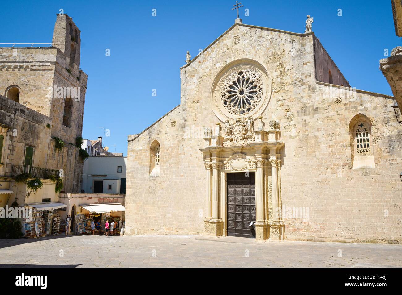 Cattedrale cattolica di Santa Maria Annunziata. Italia, Puglia, Provincia di Lecce, Otranto Foto Stock