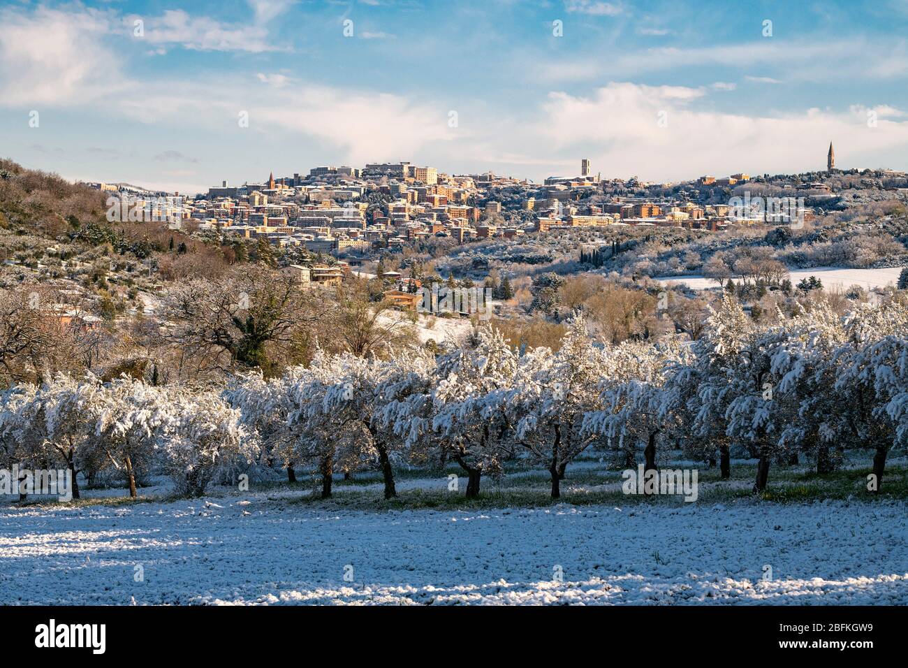 Snow in perugia immagini e fotografie stock ad alta risoluzione Alamy
