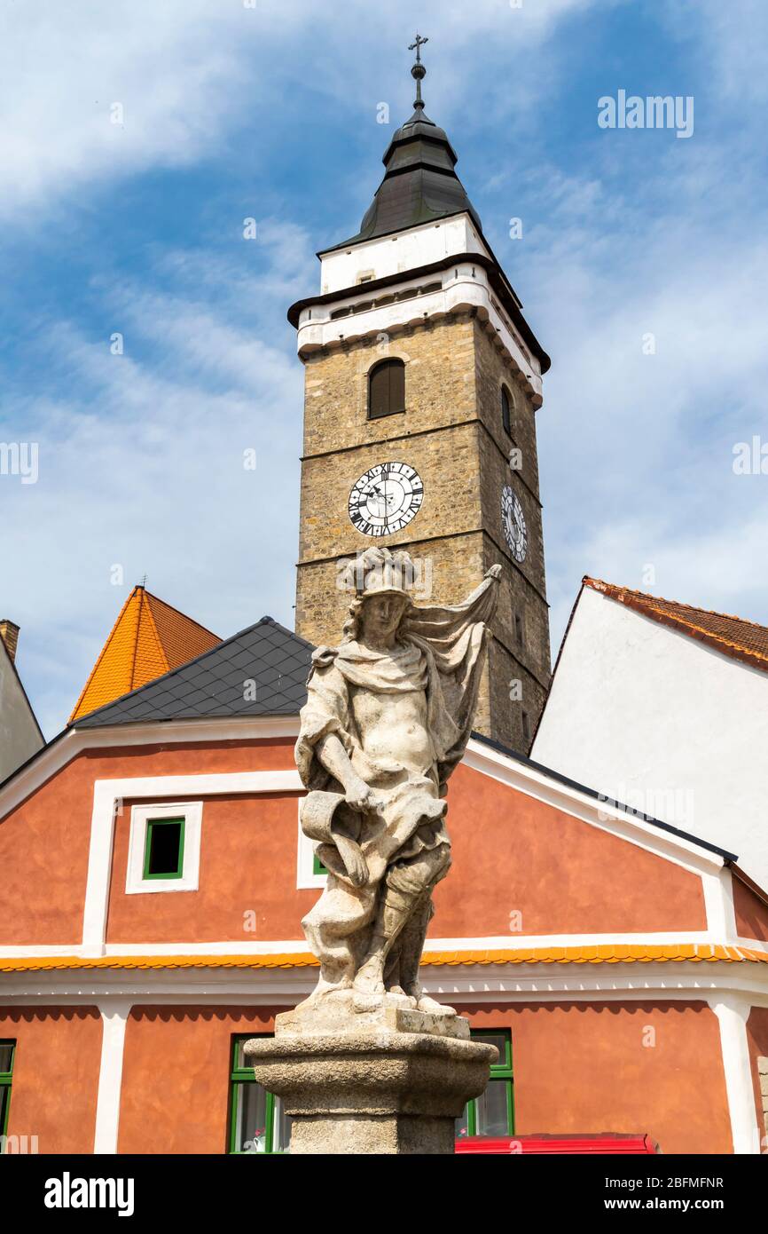 Olad città Slavonice in Repubblica Ceca Foto Stock