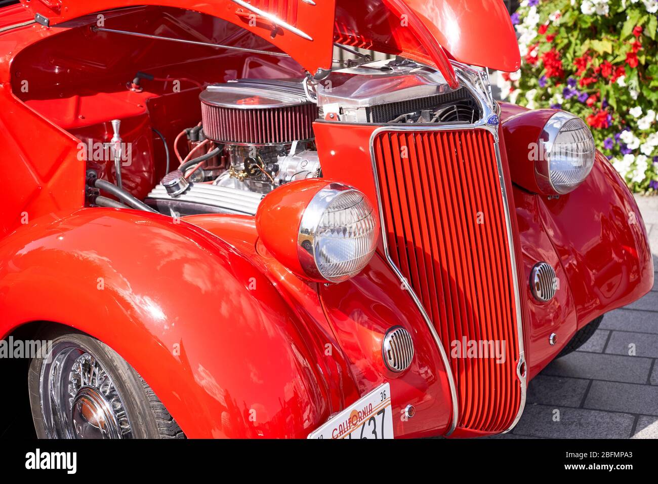 Auto su misura Vintage American Ford Phaeton V8 Foto Stock