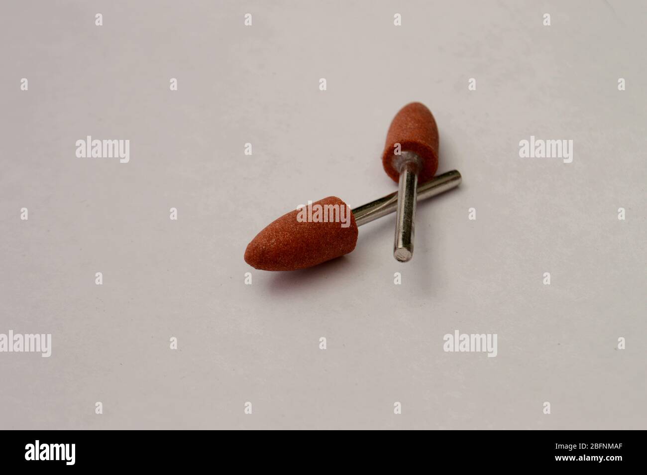teste di rettifica per piccoli trapani Foto Stock