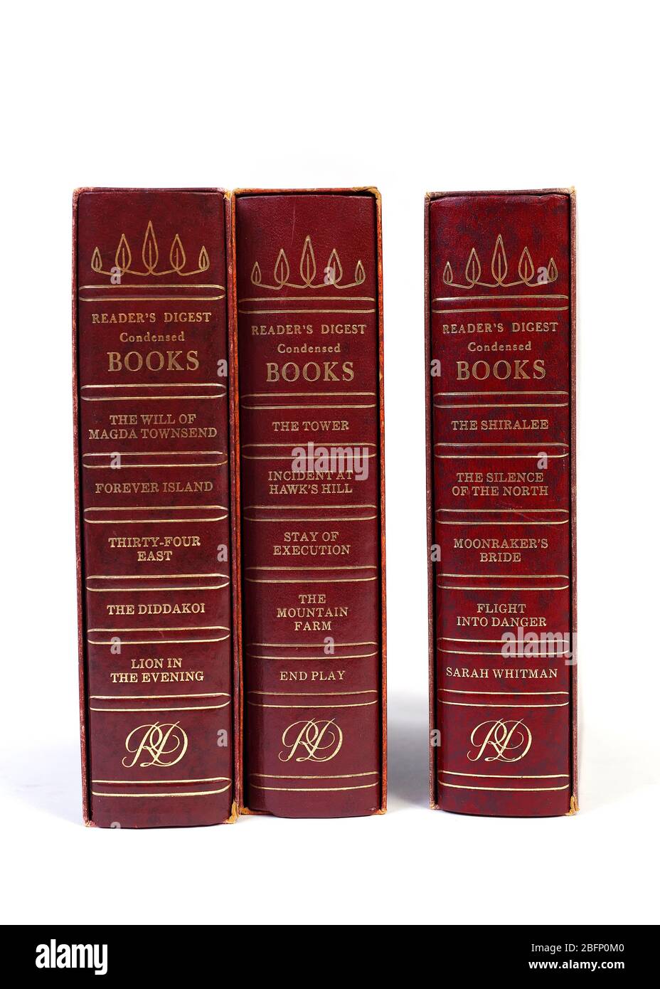 Raccolta di Reader's Digest Books. Foto Stock