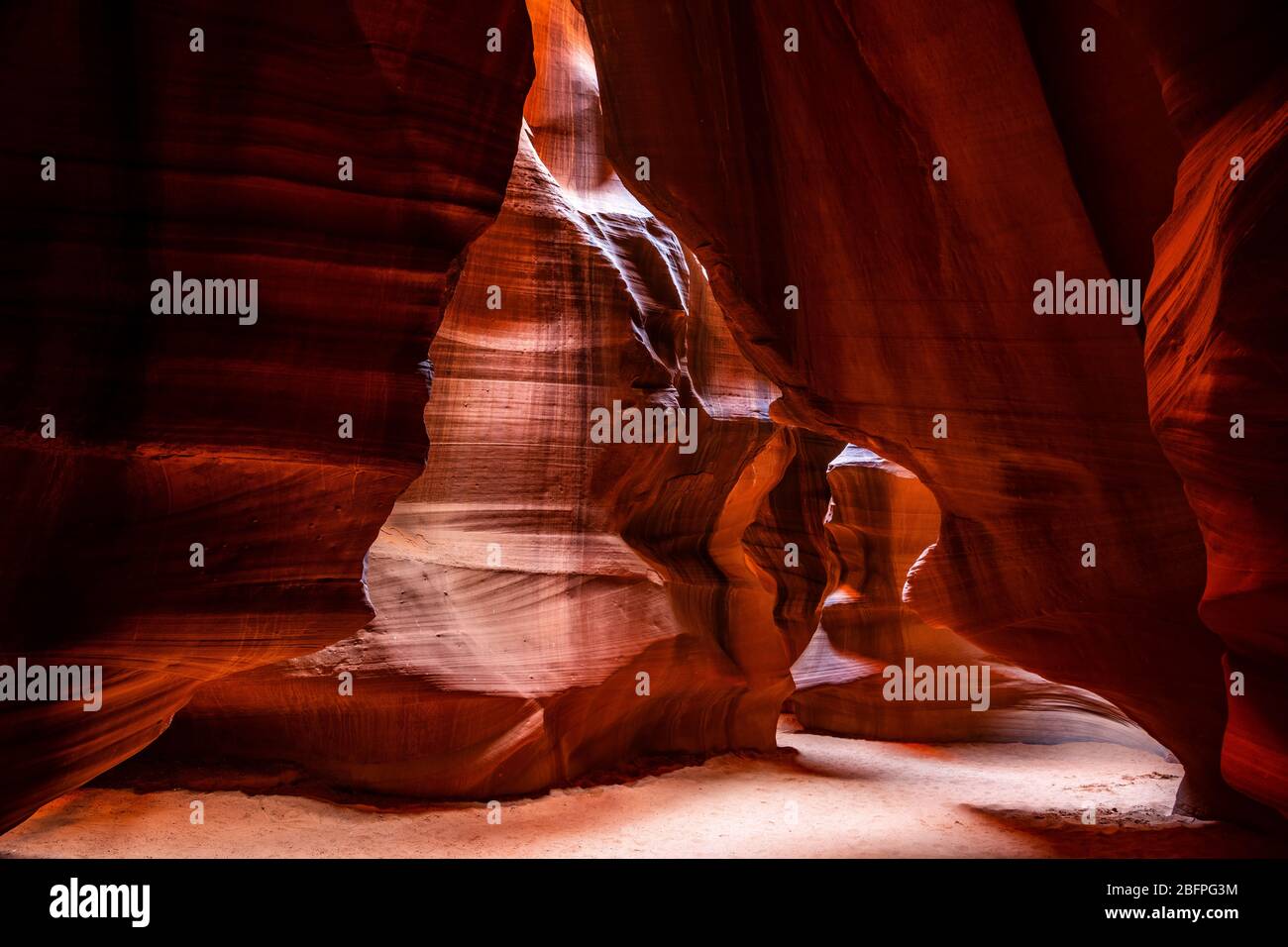 Tomaia Antelope Canyon in Arizona Foto Stock