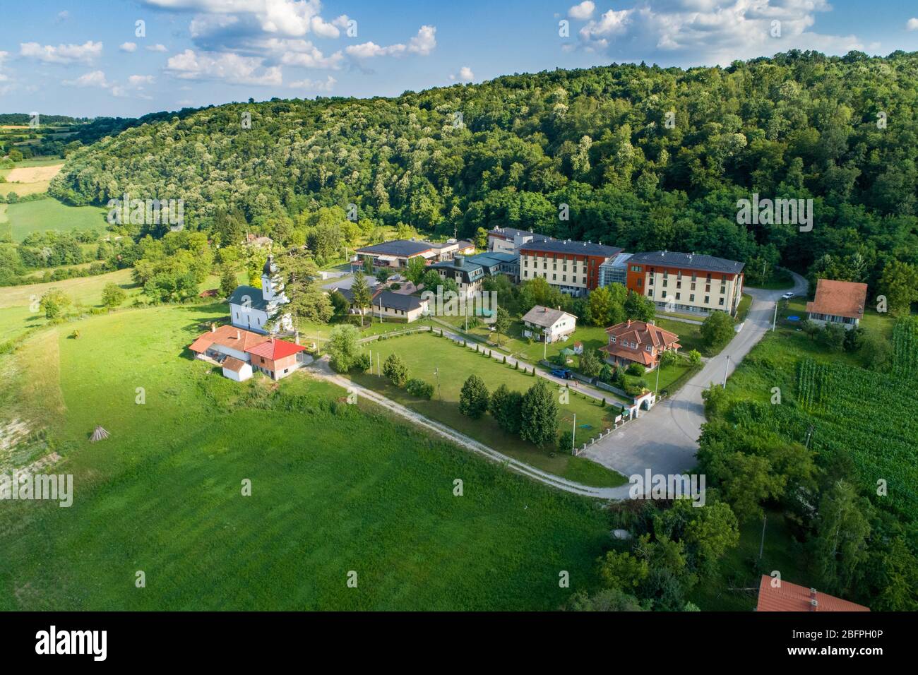 Centro scientifico di Petnica a vilage vicino a Valjevo, Serbia, Europa Foto Stock