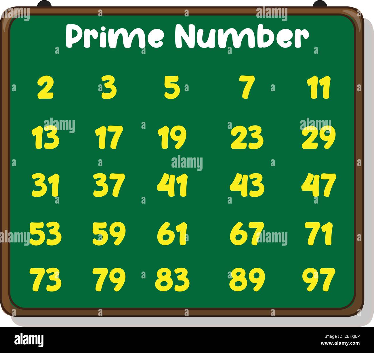 tabellone numeri da 1 a 90