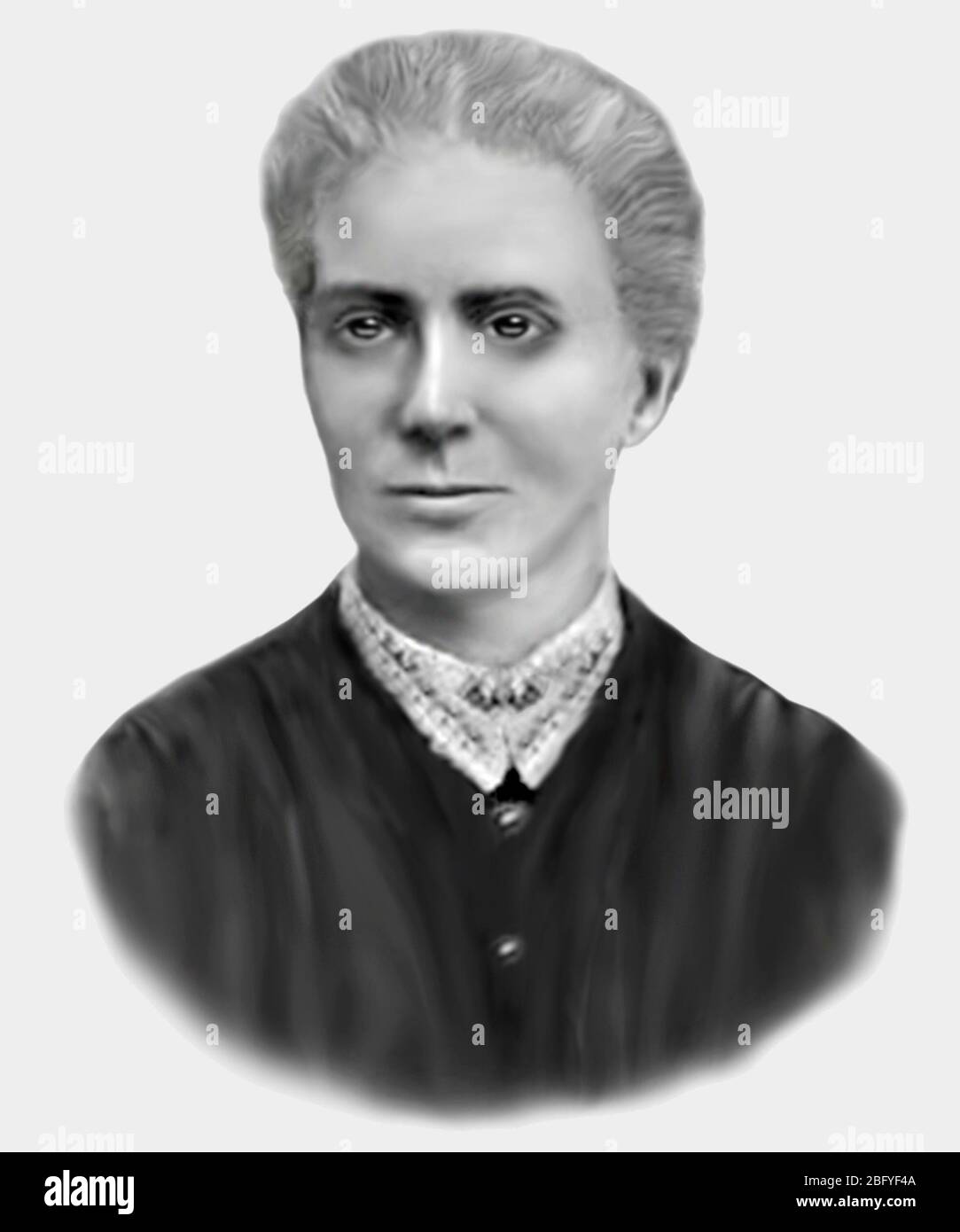 Emily Blackwell 1826-1910 medico britannico nato Foto Stock