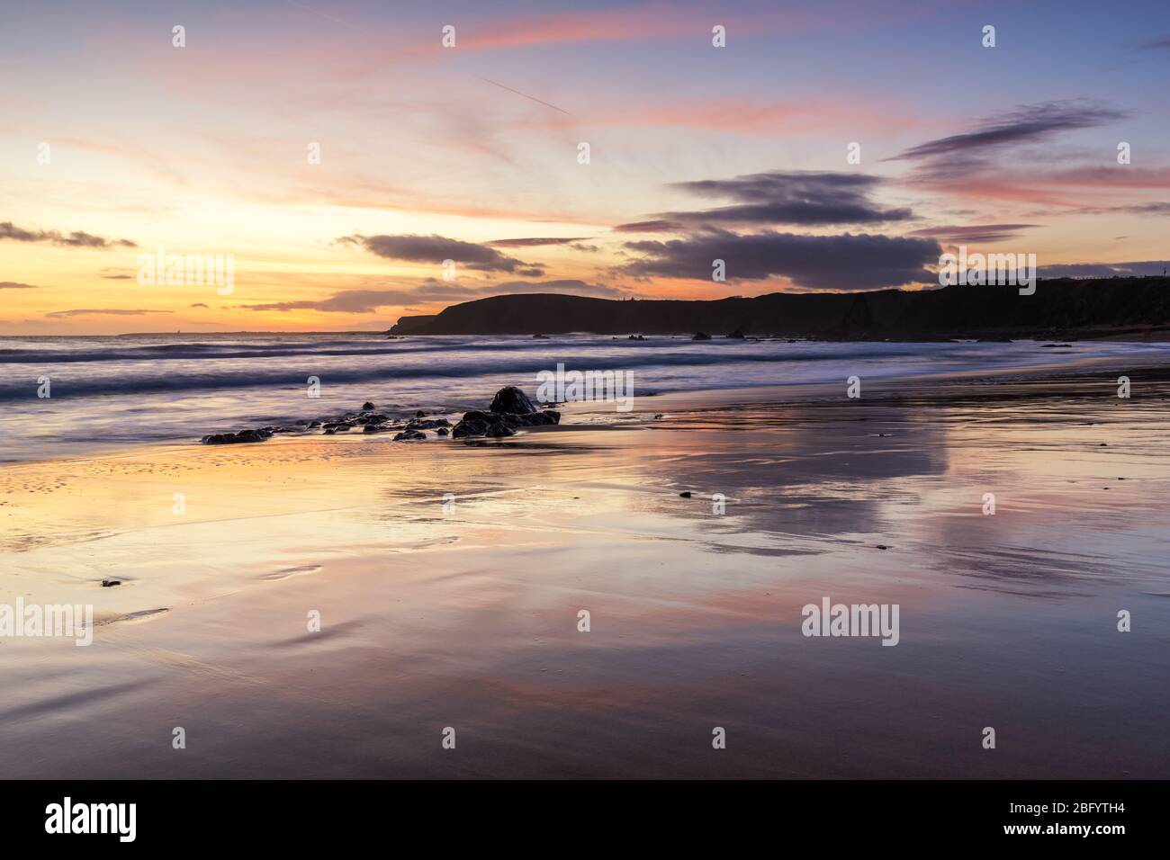 Carnivan Bay Hook Head Wexford Foto Stock