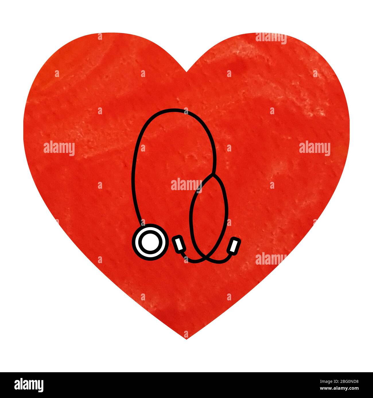 Stetoscopio per apparecchiature mediche nero con cuore rosso acquerello su sfondo bianco. L'illustrazione del virus Corona può essere utilizzata in biglietti d'auguri, poster, volantini, banner, promozioni, inviti ecc. Foto Stock Stetoscopio per apparecchiature mediche nero con cuore rosso acquerello su sfondo bianco. L'illustrazione del virus Corona può essere utilizzata in biglietti d'auguri, poster, volantini, banner, promozioni, inviti ecc. Foto Stock