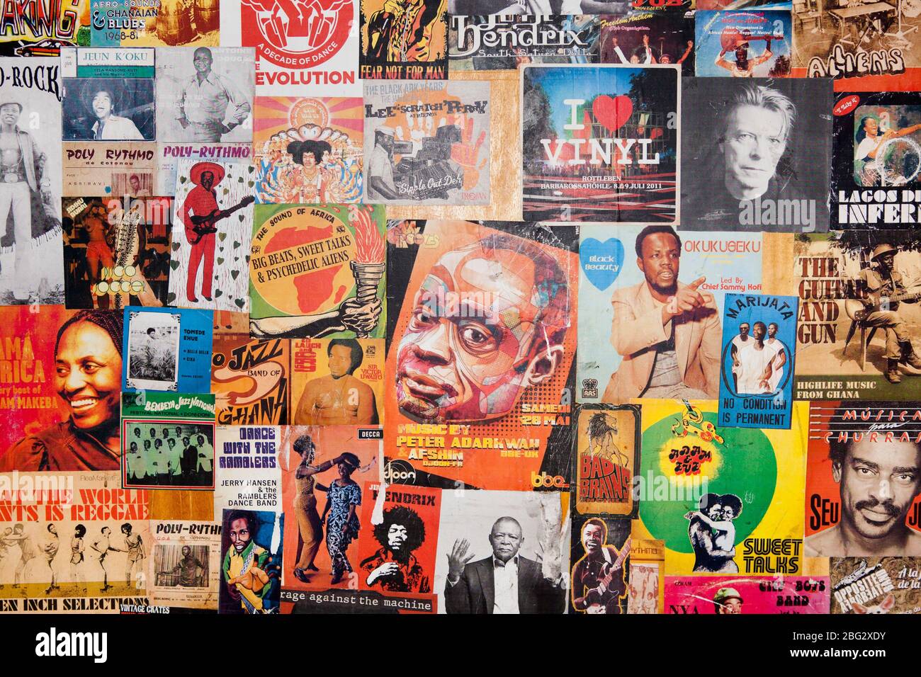 Republic Bar and Grill, Accra, Ghana. Foto Stock