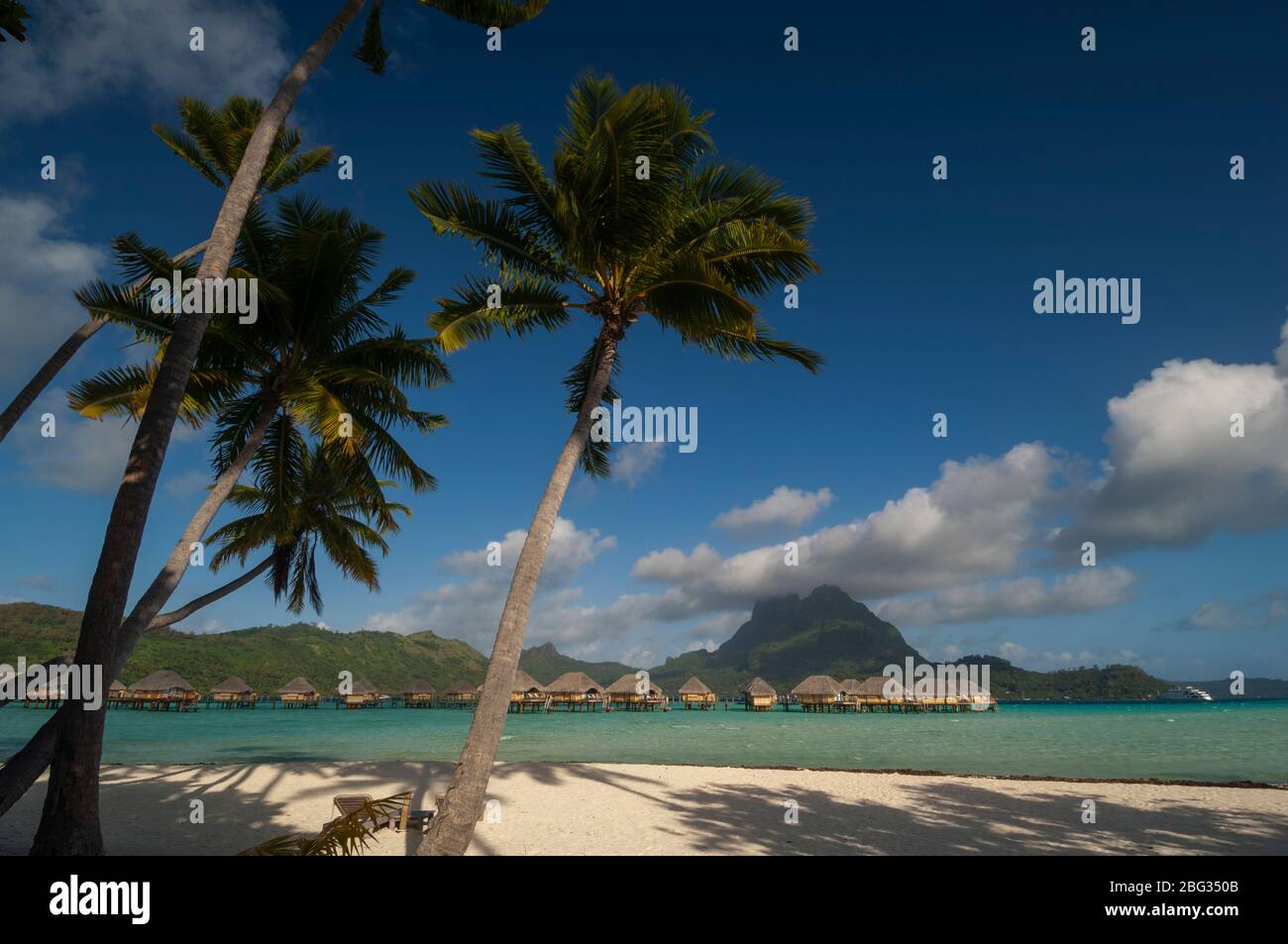 Pearl Beach Resort, Bora-Bora, Polinesia francese. Foto Stock