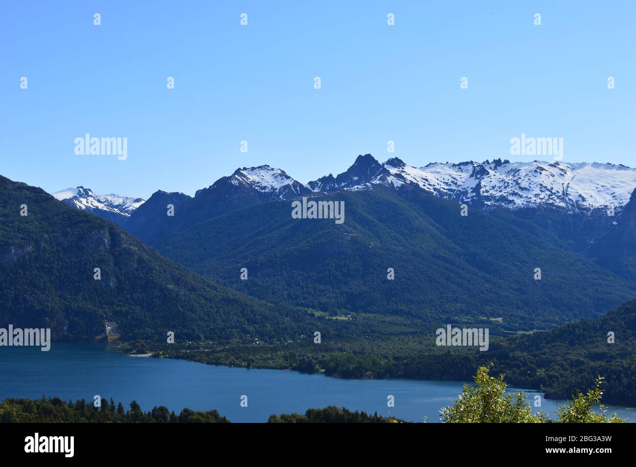 Sette Laghi Patagonia Foto Stock
