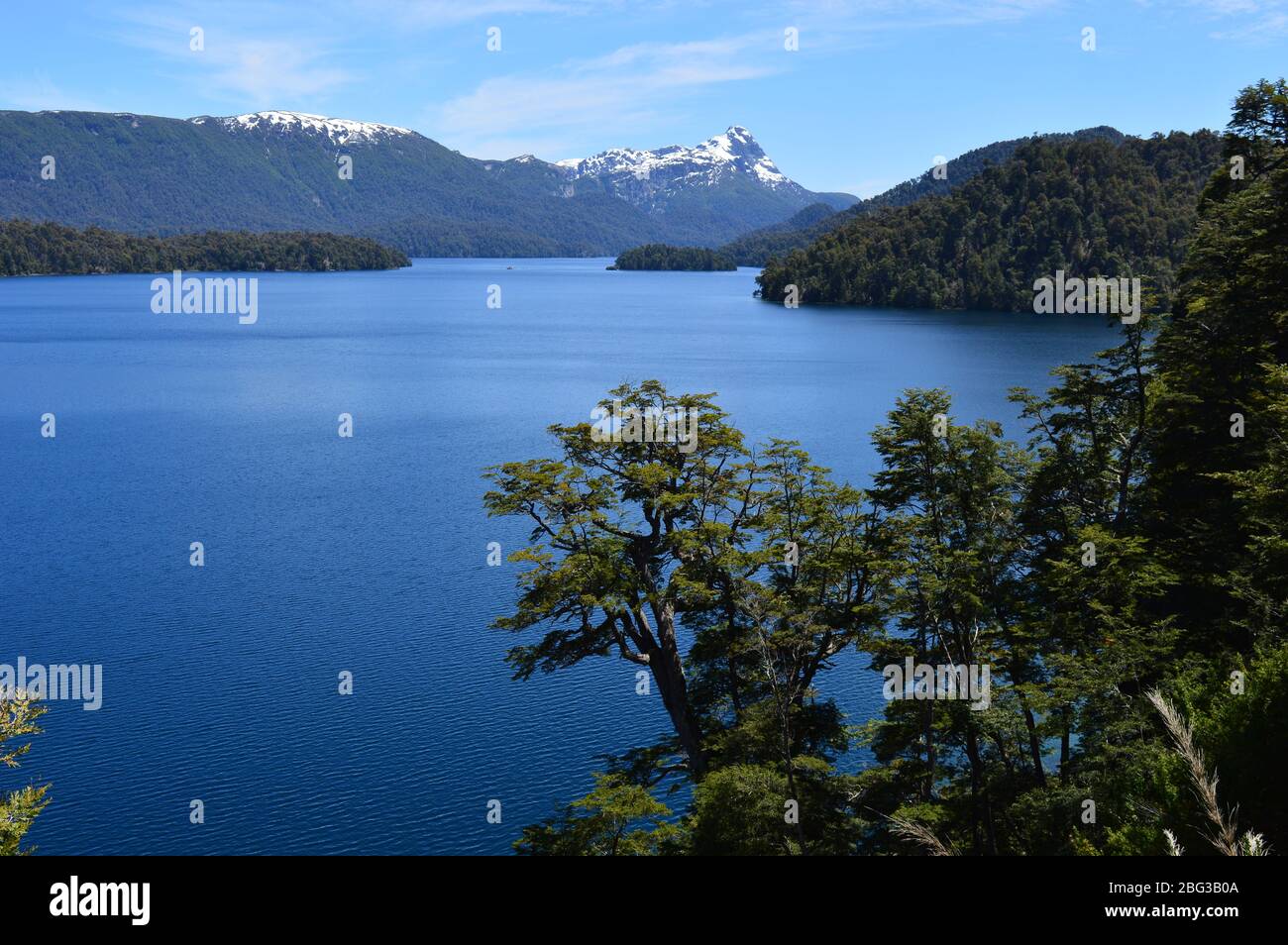 Sette Laghi Patagonia Foto Stock