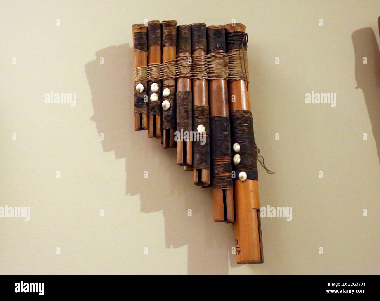 Era precolombiana. Pampina andina di Cace. ICA Vallery, Perù. Foto Stock