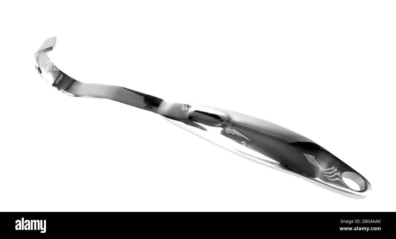 Coltello per burro, isolato su bianco Foto Stock