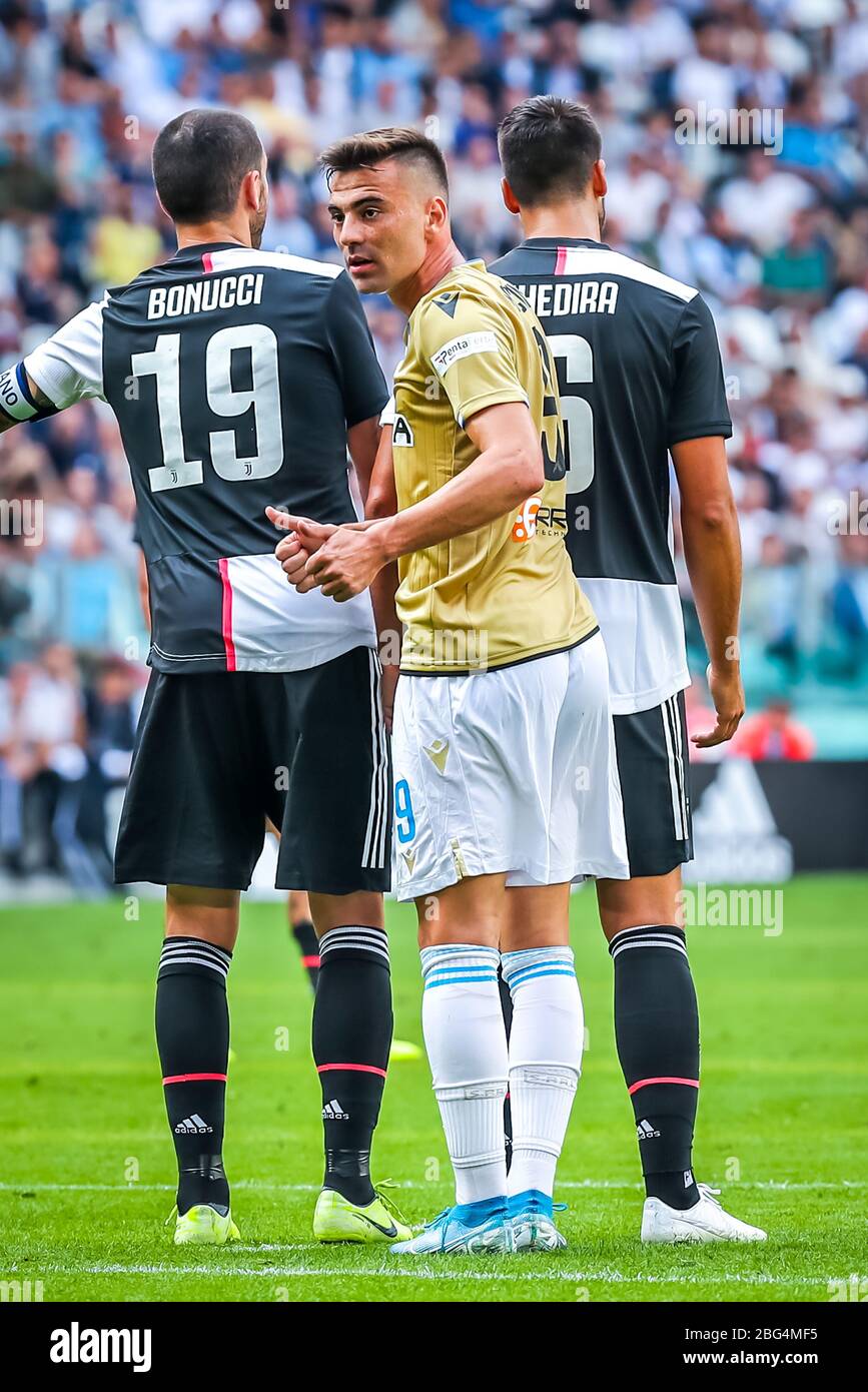 Milano, Italia. 01 gennaio 2020. Gabriele Moncini di Spal durante il calcio italiano Serie A stagione 2019/20 di Spal - Photo credit Fabrizio Carabelli /LM Credit: Independent Photo Agency/Alamy Live News Foto Stock