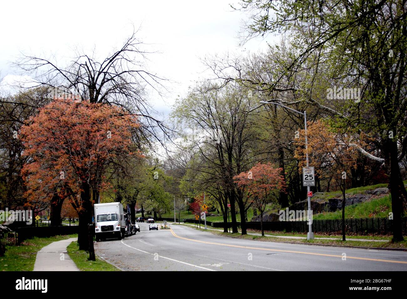 Crotona Park, The Bronx, NY USA Foto Stock