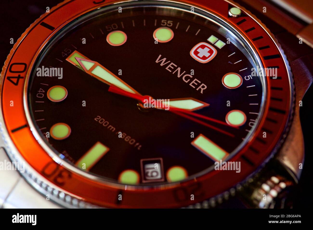 Orologio Wenger Foto Stock