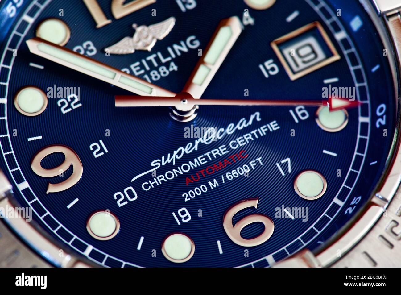 Orologio Breitling Foto Stock