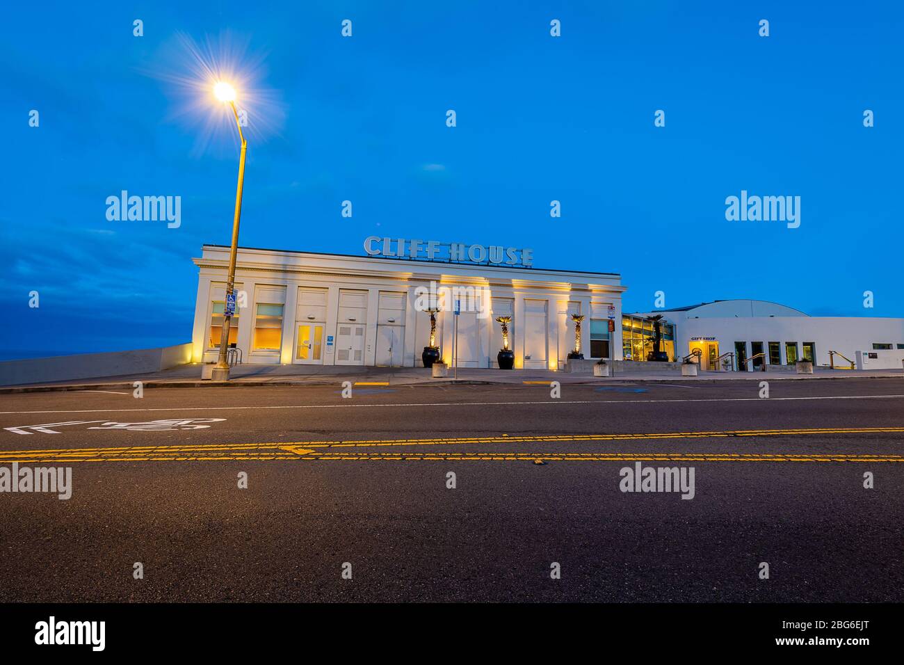 Il Cliff House Foto Stock