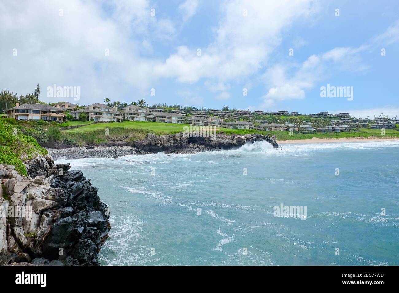 costa di maui Foto Stock