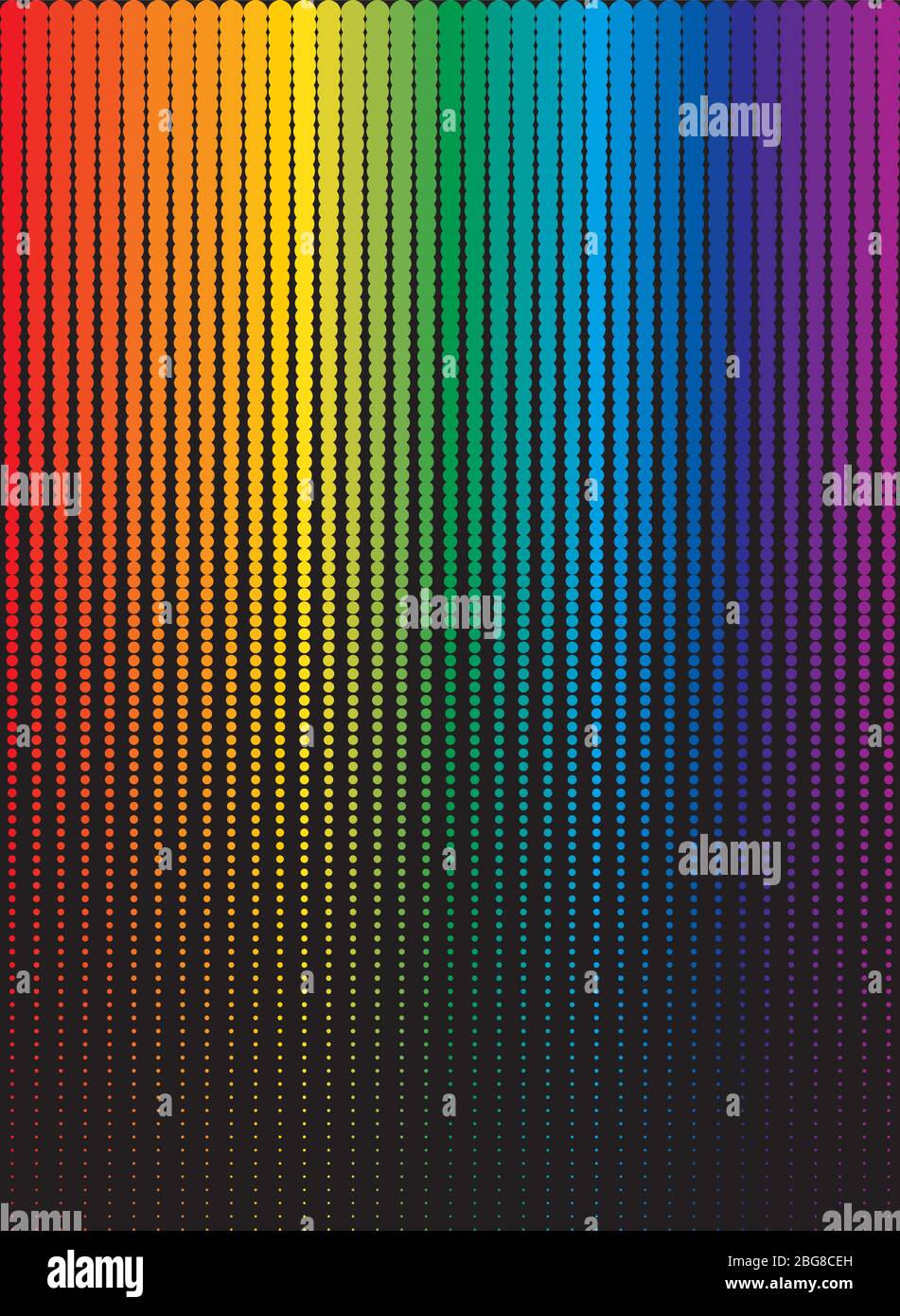 Backdround astratto in colori arcobaleno Illustrazione Vettoriale