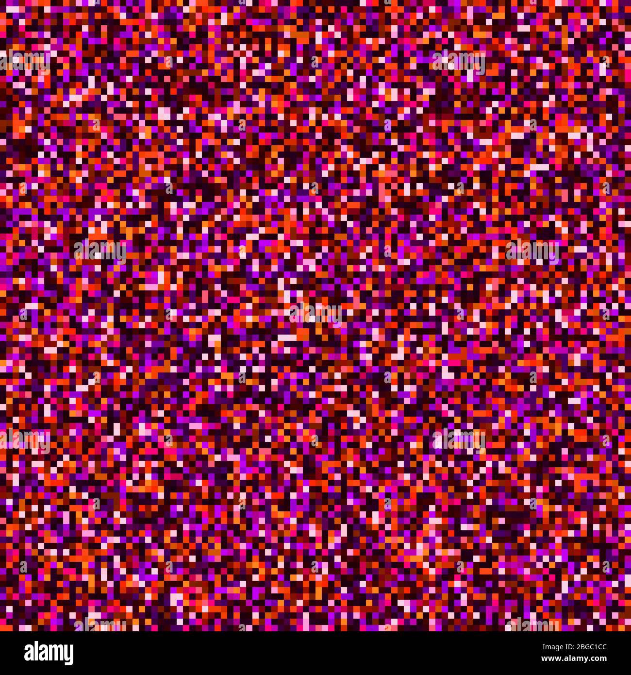 Astratto digitale quadrati glitch grafico sfondo file di dati danneggiato. EPS 10 Illustrazione Vettoriale