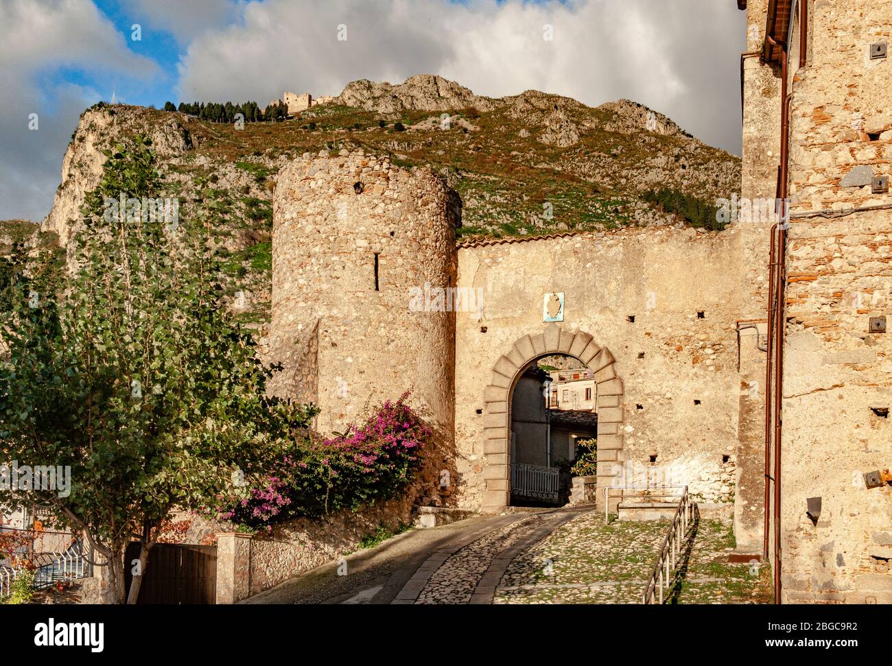 Italia Calabria Parco Nazionale dell'Aspromonte - stilo - porta Stefanina ( porta Stefanina ) Foto Stock