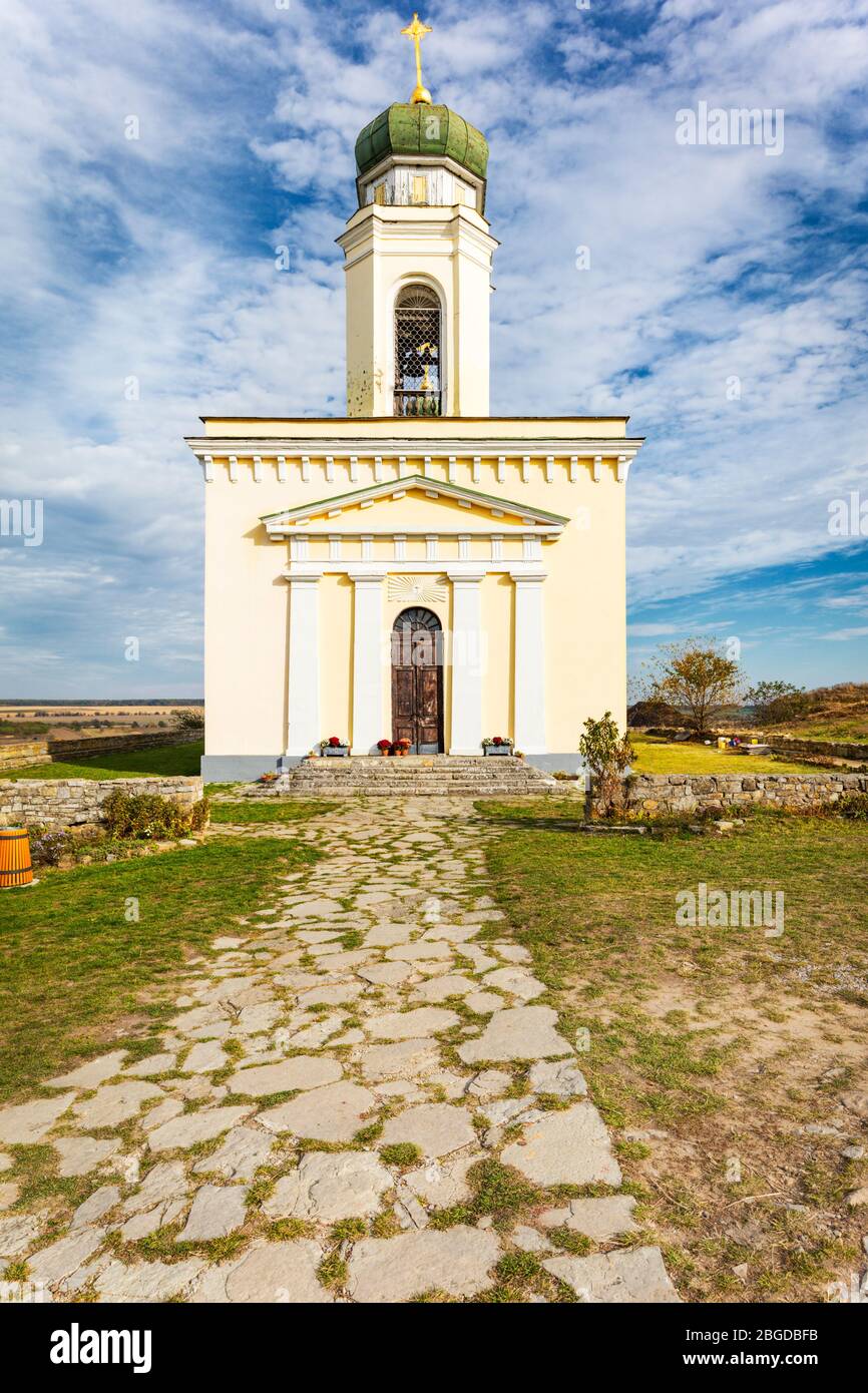 Alexander Nevsky Chiesa a Khotyn. Chernivtsi Oblast, Soroca, Ucraina. Foto Stock