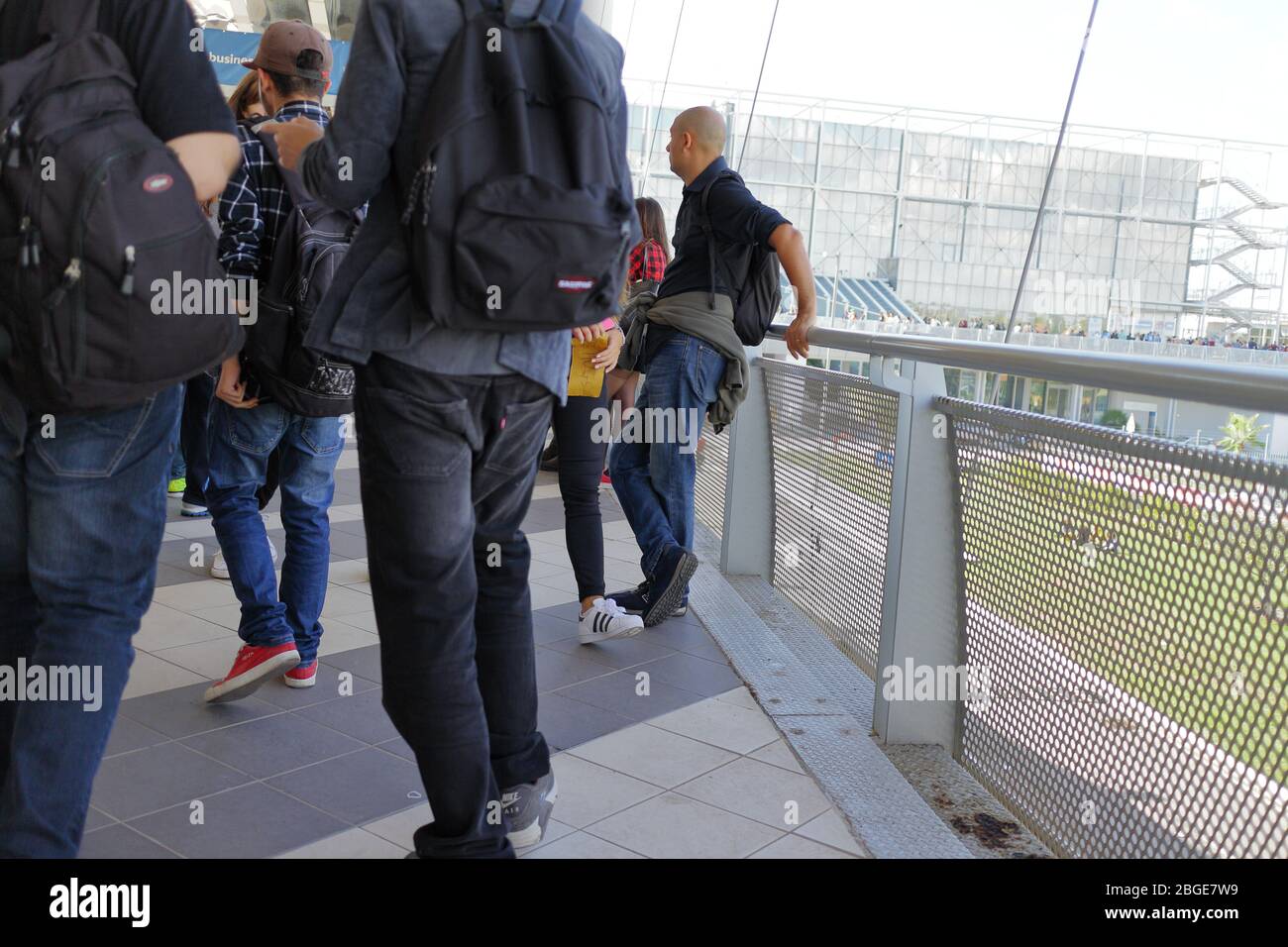 Roma, Italia - 03/10/2015: Fiera del fumetto Romics a Roma Foto Stock