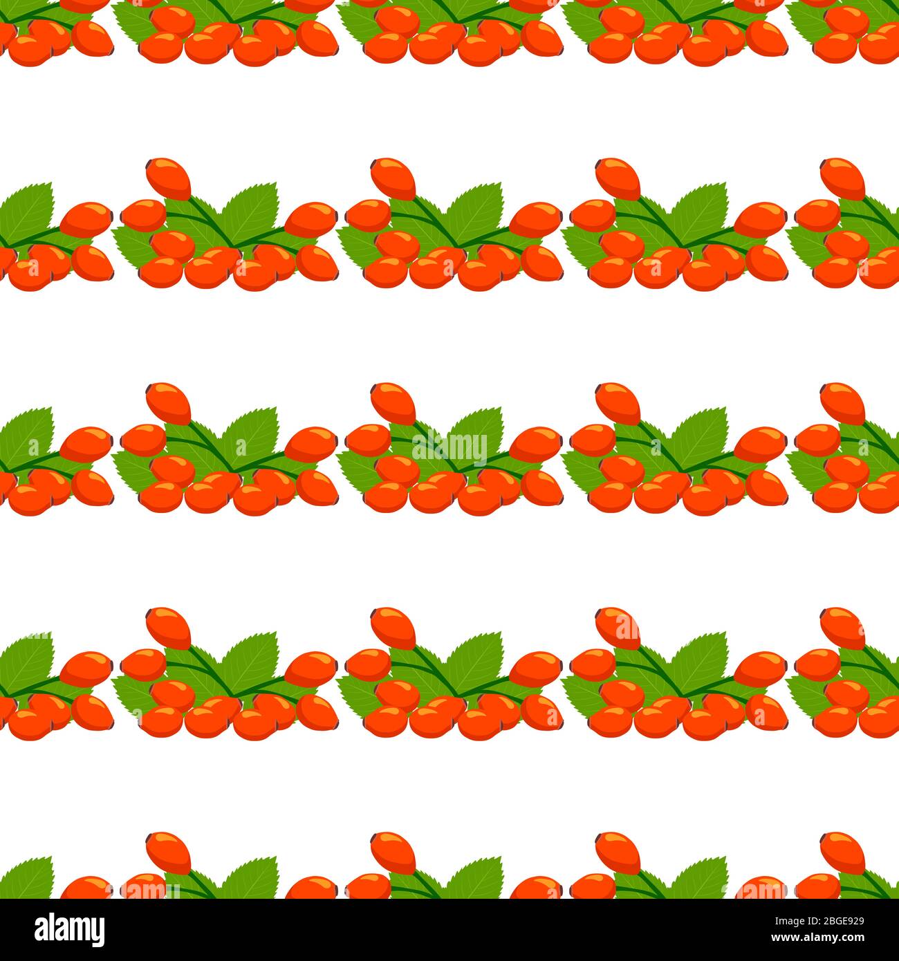 Illustrazione sul tema grande colore senza cuciture rosa anca, bacca brillante motivo per la guarnizione. Motivo Berry composto da una splendida e continua trama rosa. Si Illustrazione Vettoriale
