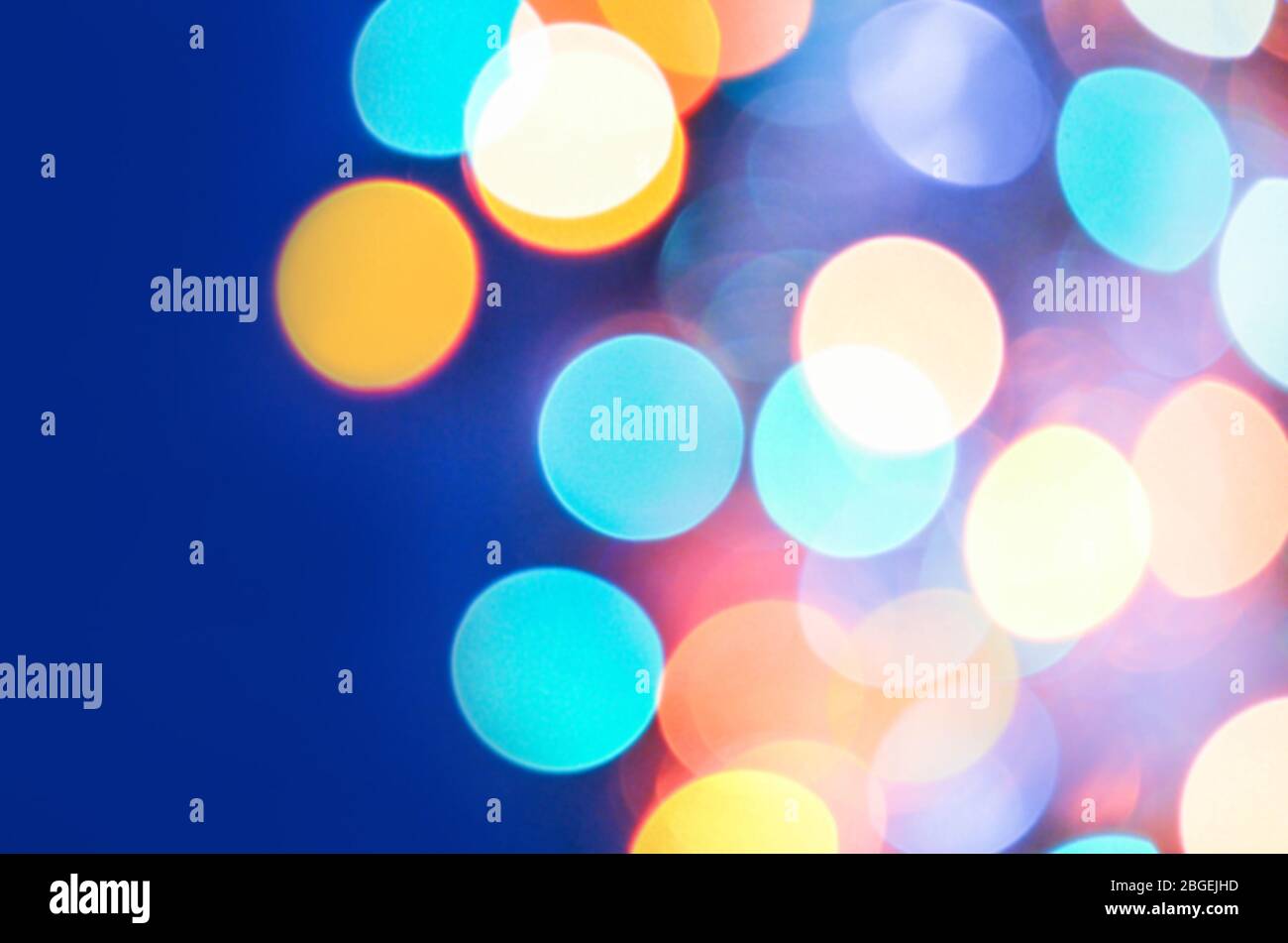 Sfocatura astratta luce bokeh. Sfocatura dell'immagine di sfondo Foto Stock