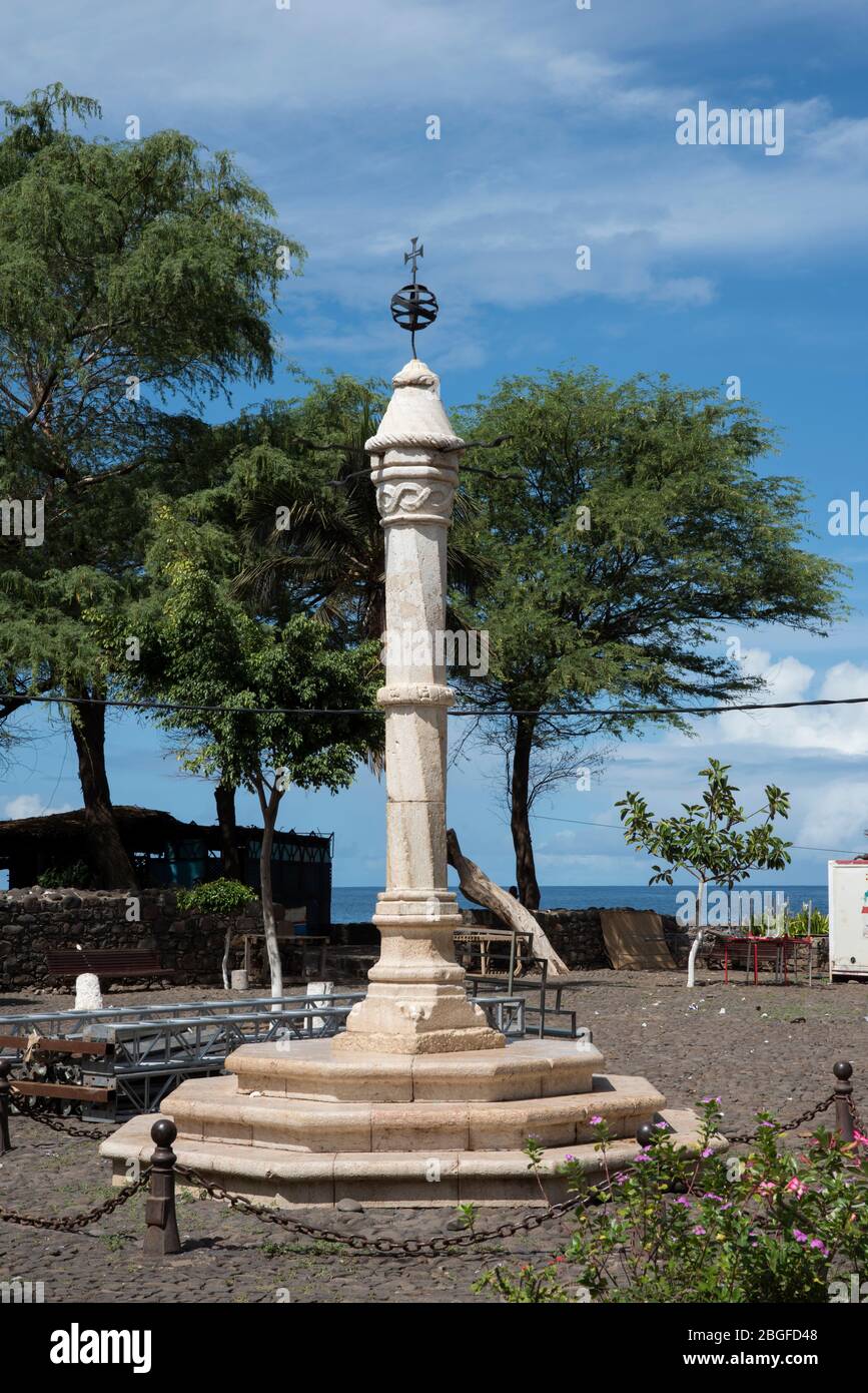 La Pilloria di cidade Velha, capo verde Foto Stock