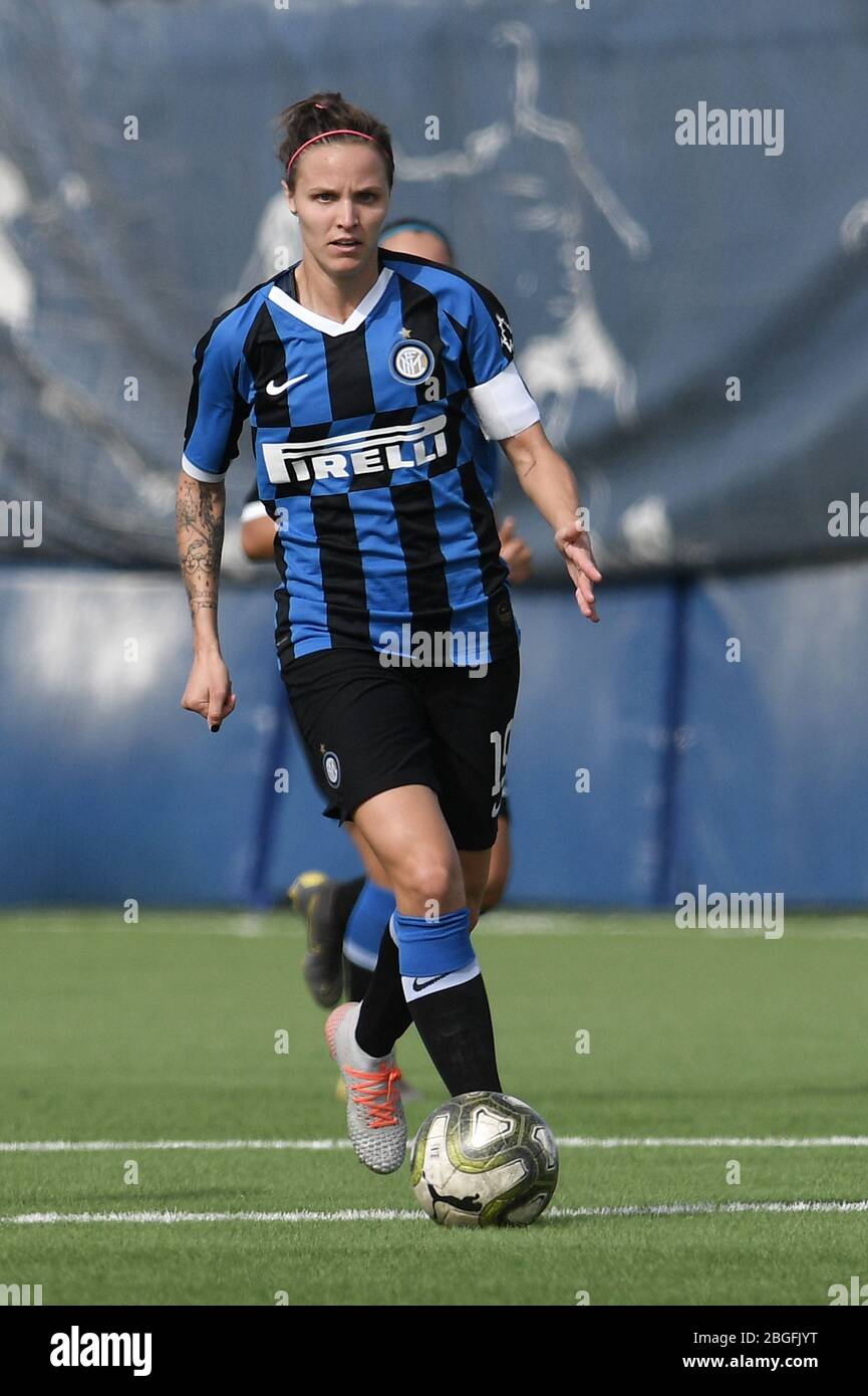 lisa alborghetti (Inter) durante Inter Donne Calcio Italiano Serie A stagione 2019/20, , Milano, Italia, 01 Jan 2020 Foto Stock