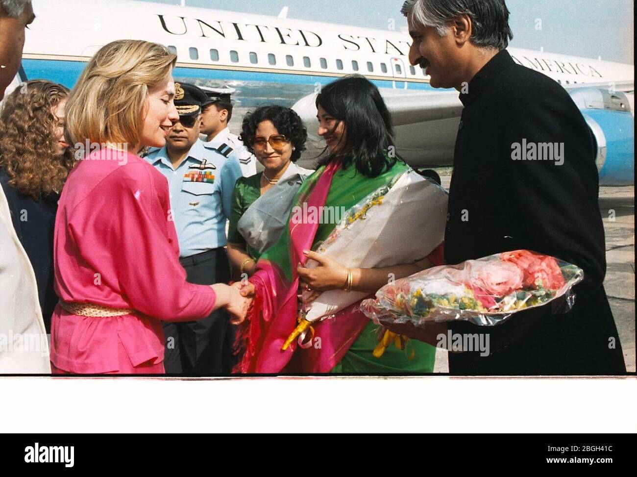 Hillary Rodham Clinton in India 5949249697 4c9c4f547d o. Foto Stock