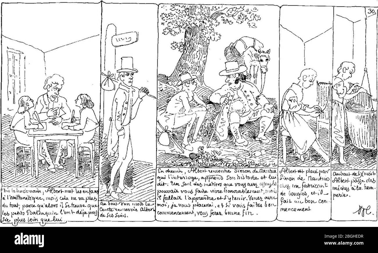 Histoire d'Albert-p32. Foto Stock