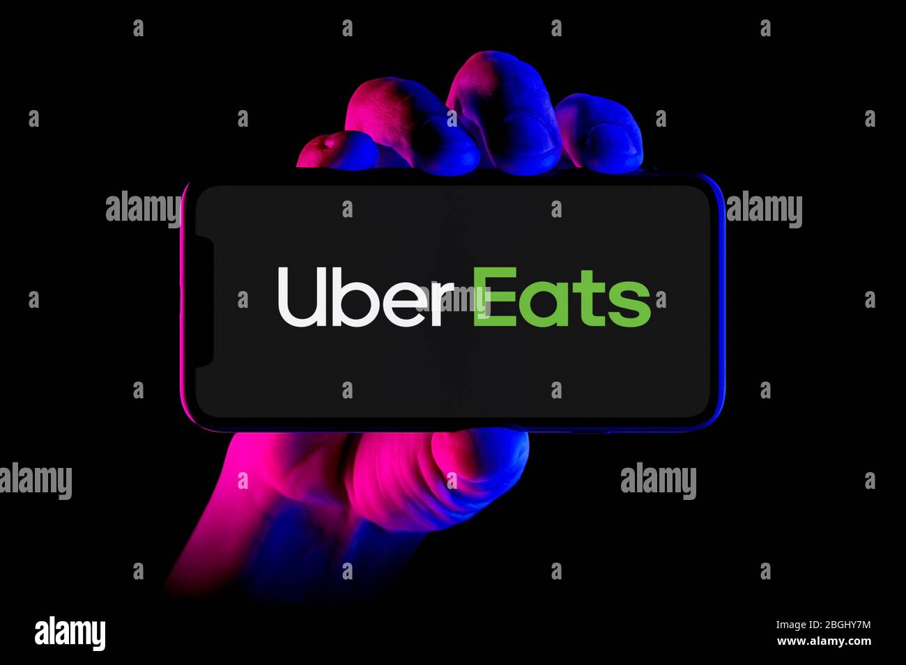 Uber Eats logo Foto stock - Alamy