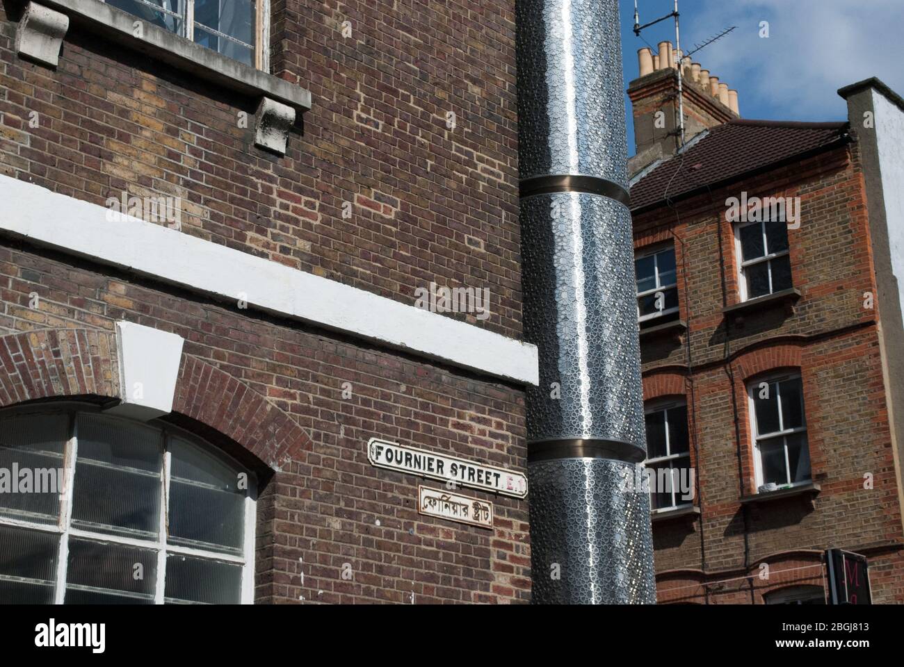 1970 Brick Lane Mosque, 59 Brick Lane, Londra, E1 6QL Foto Stock