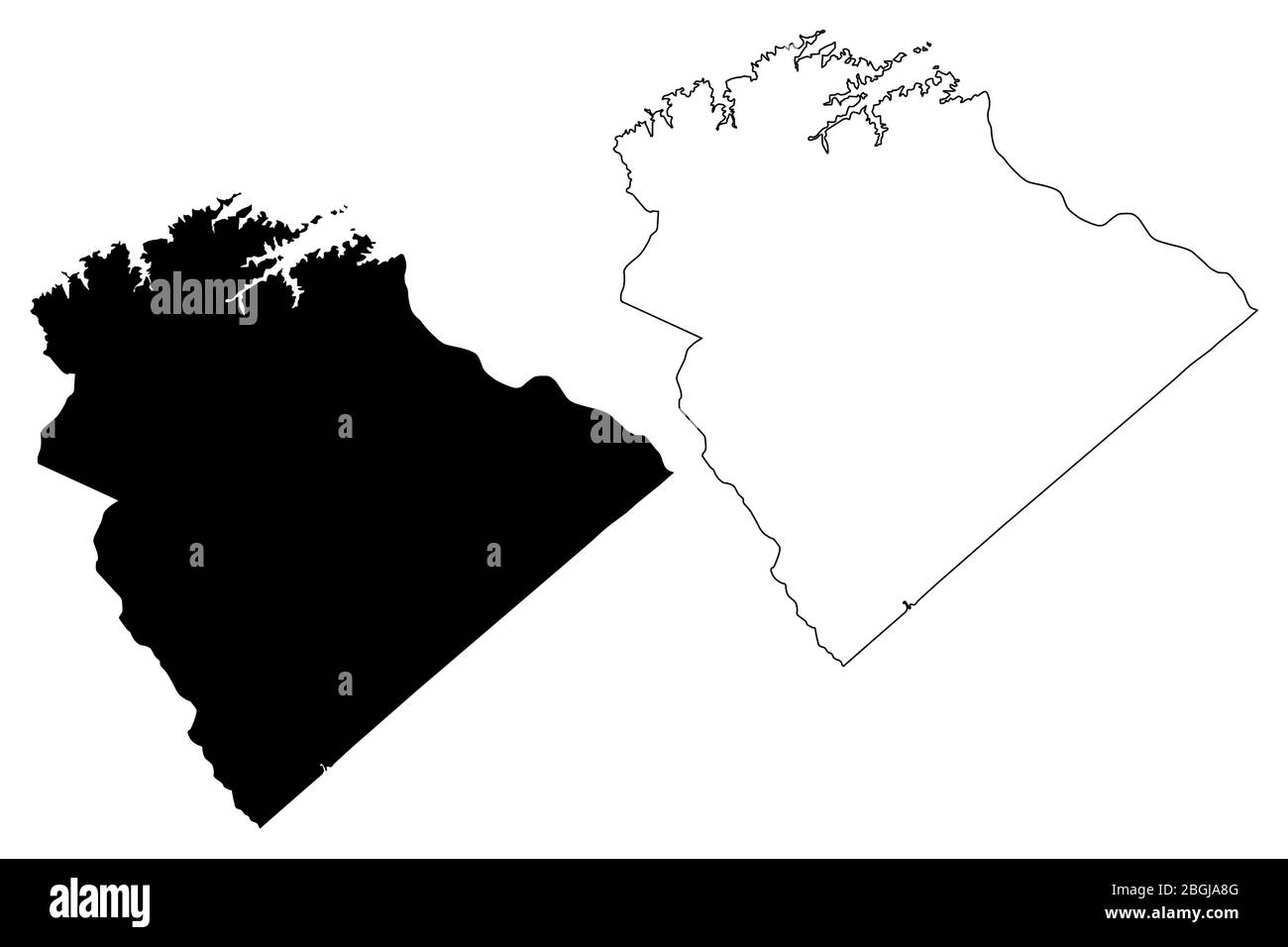 Columbia County, Georgia (Stati Uniti, Stati Uniti d'America, Stati Uniti, Stati Uniti, Stati Uniti) mappa illustrazione vettoriale, schizzo di scarabocchio Columbia mappa Illustrazione Vettoriale