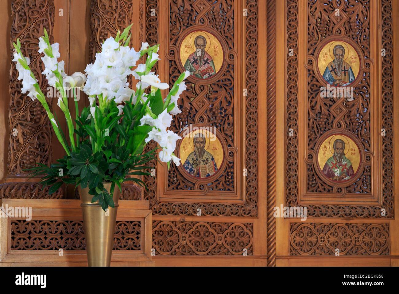 San Tito Chiesa, Heraklion, isola di Creta, Grecia, Europa Foto Stock
