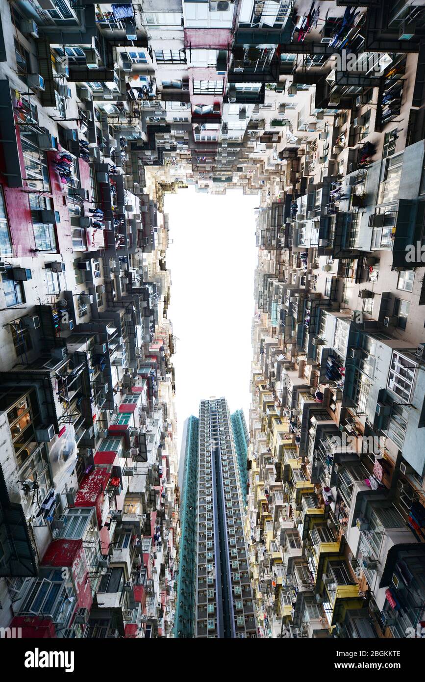 Montane Mansion a Quarry Bay a Hong Kong. Foto Stock