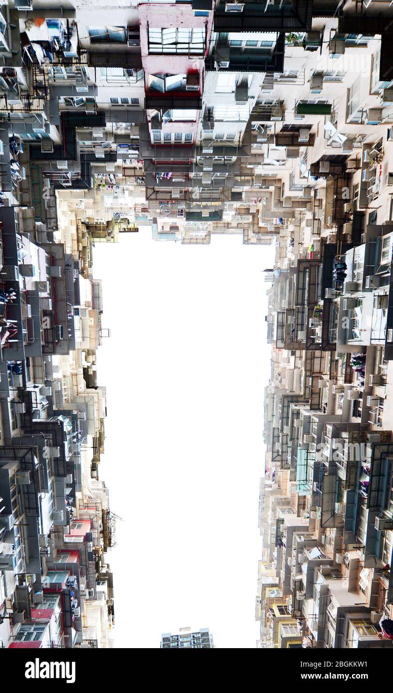 Montane Mansion a Quarry Bay a Hong Kong. Foto Stock