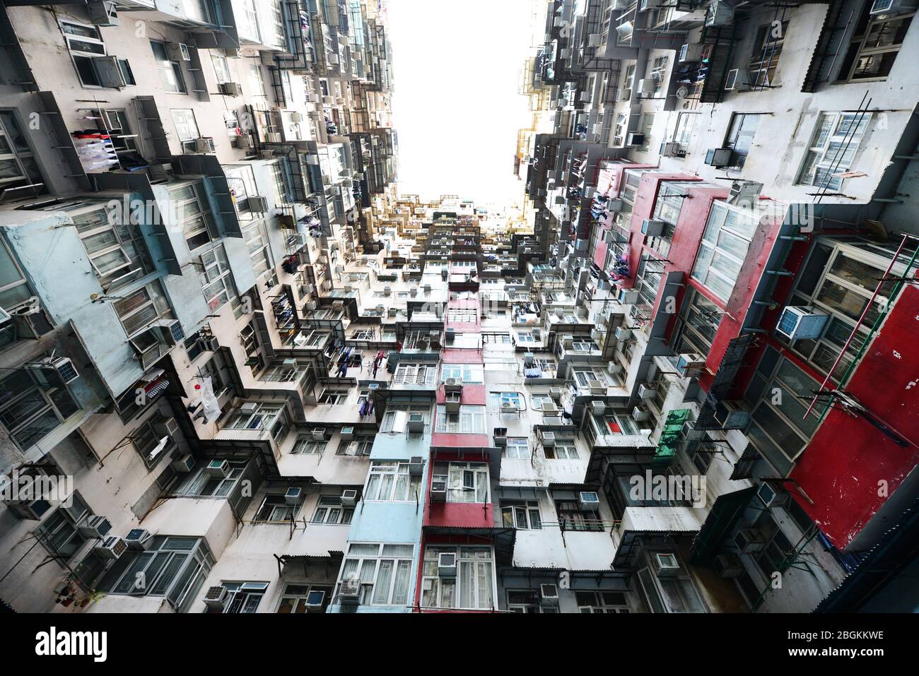 Montane Mansion a Quarry Bay a Hong Kong. Foto Stock