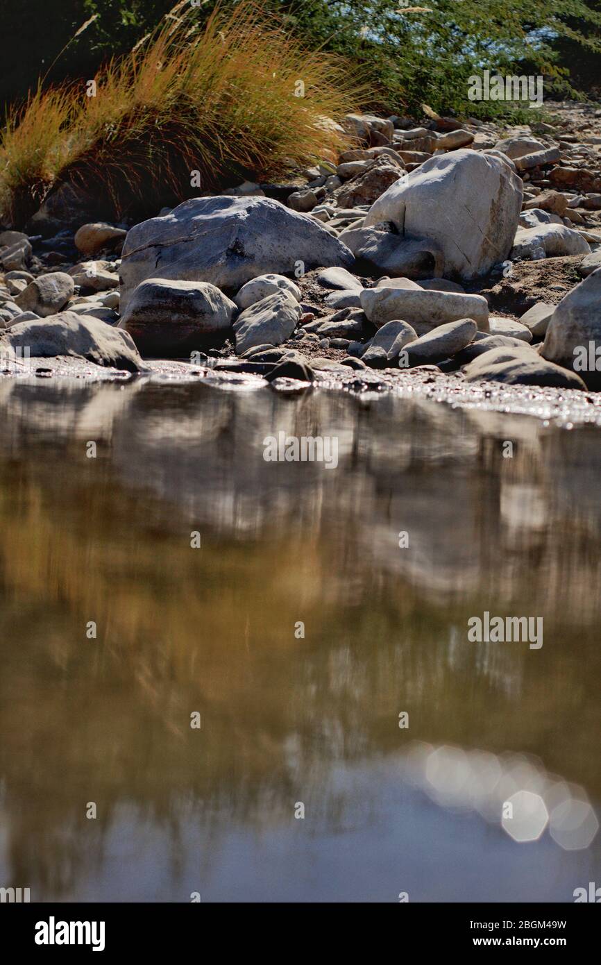 La fotografia di paesaggio di montagna Foto Stock