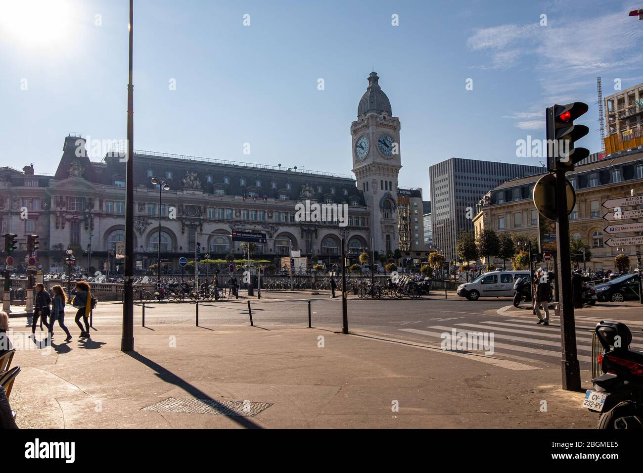 Stazione Gare de Lyon a Parigi, Francia. Foto Stock