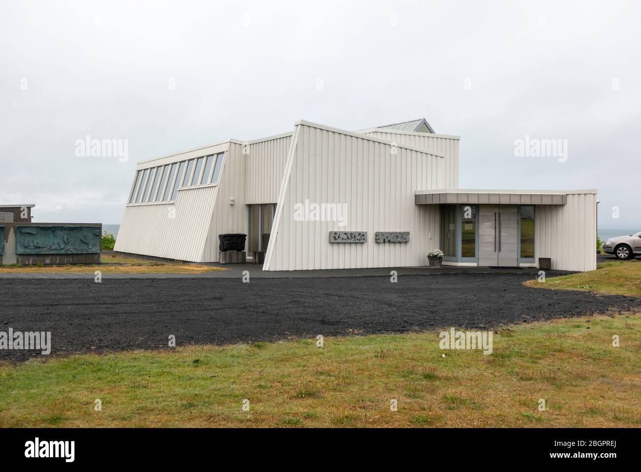 Il Museo e Giardino della scultura di Asmundur Sveinsson a Reykjavik, Islanda. Foto Stock