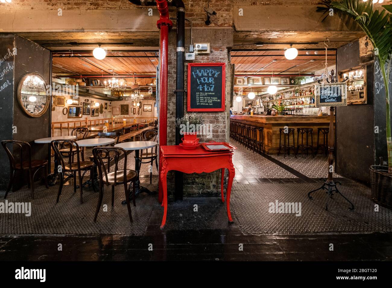 Chelsea Markey Interior, Manhattan, New York Foto Stock