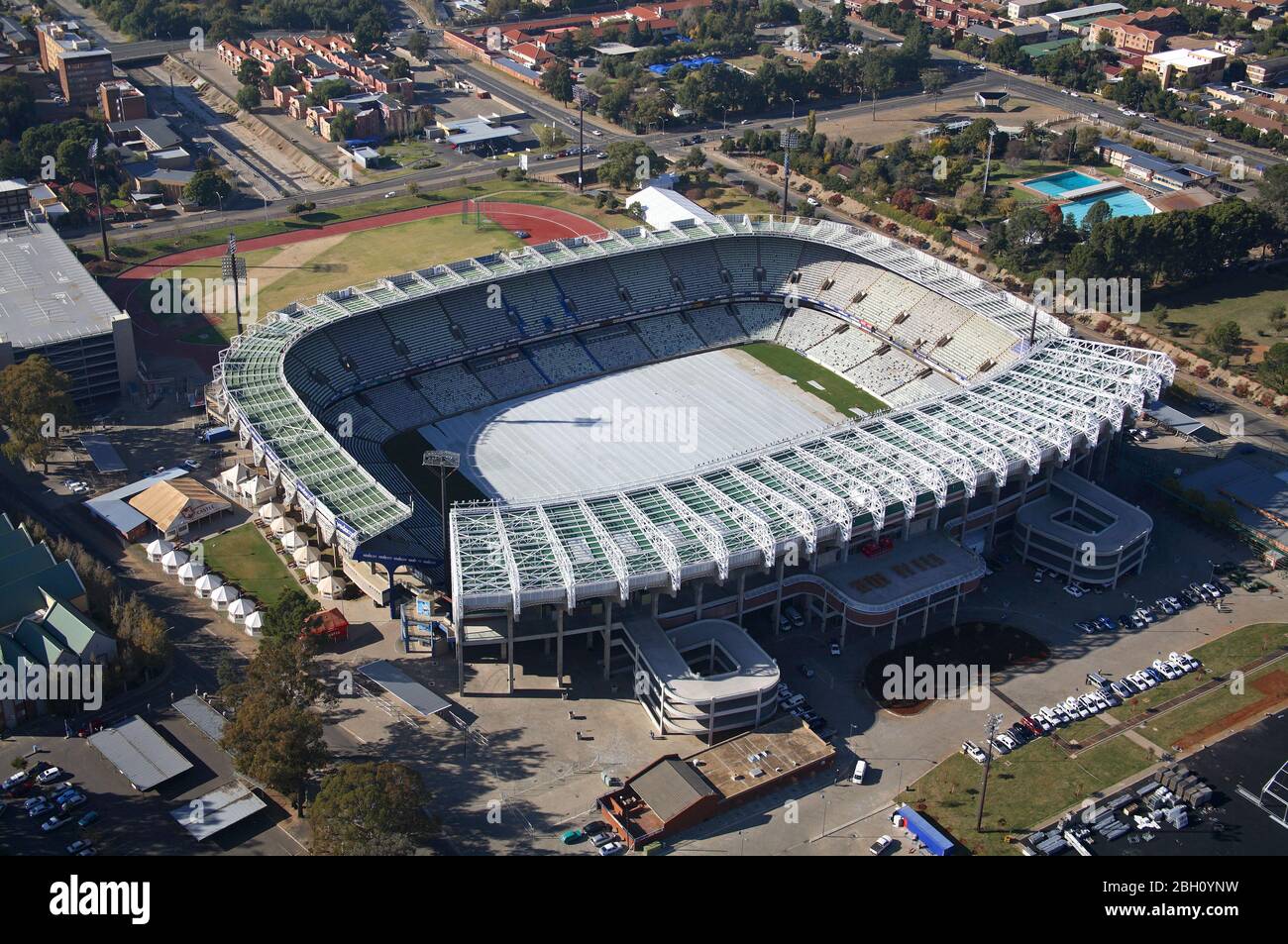 Foto aerea dello stadio Toyoya Foto Stock