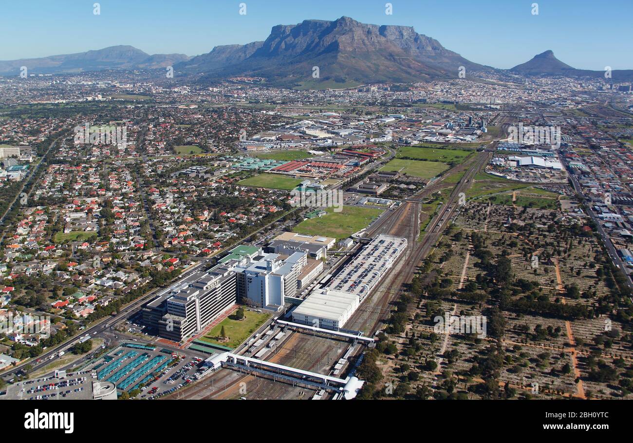 Foto aerea di Old Mutual Foto Stock