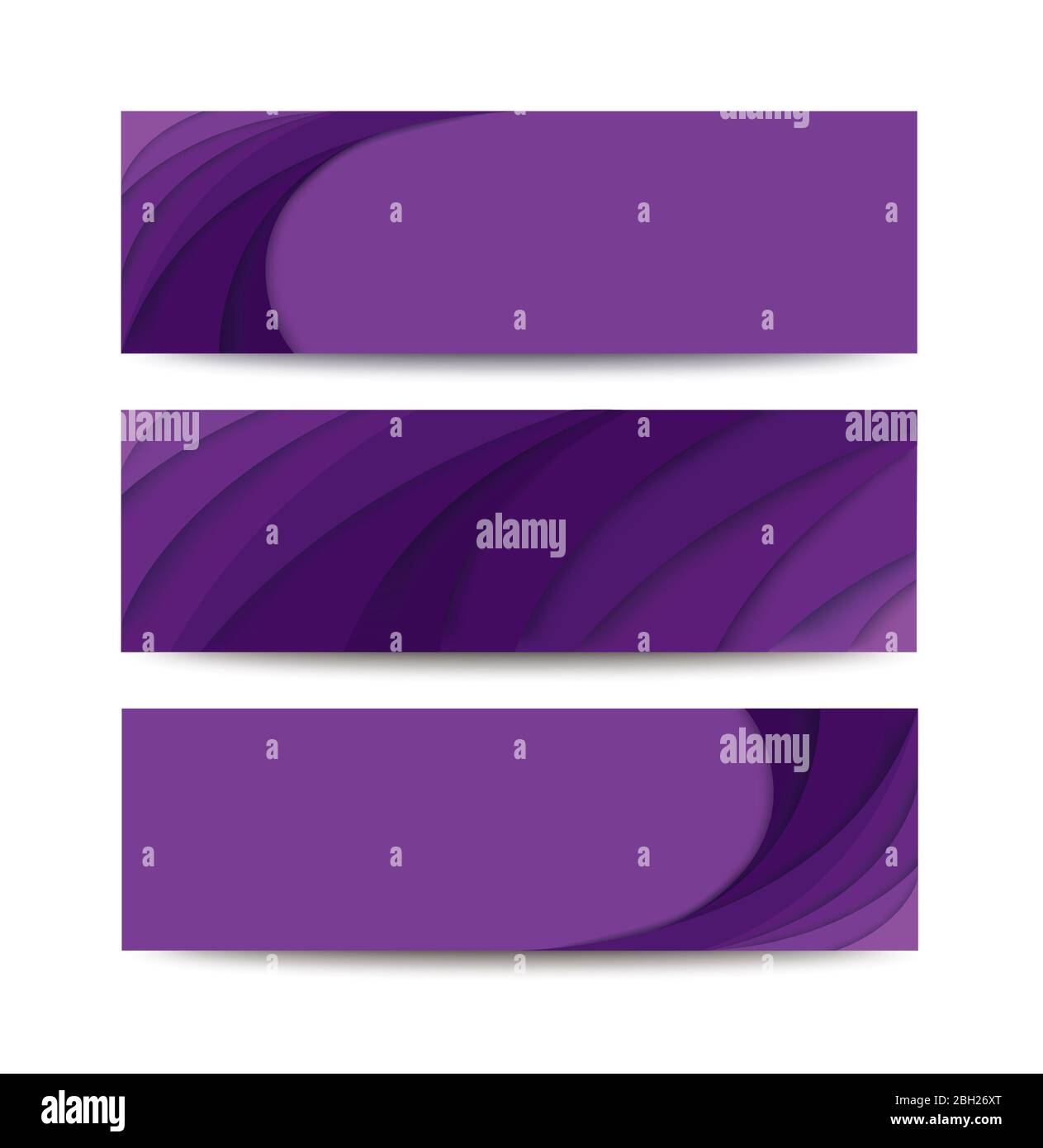 astratto sfondo moderno del modello di curva viola Foto Stock